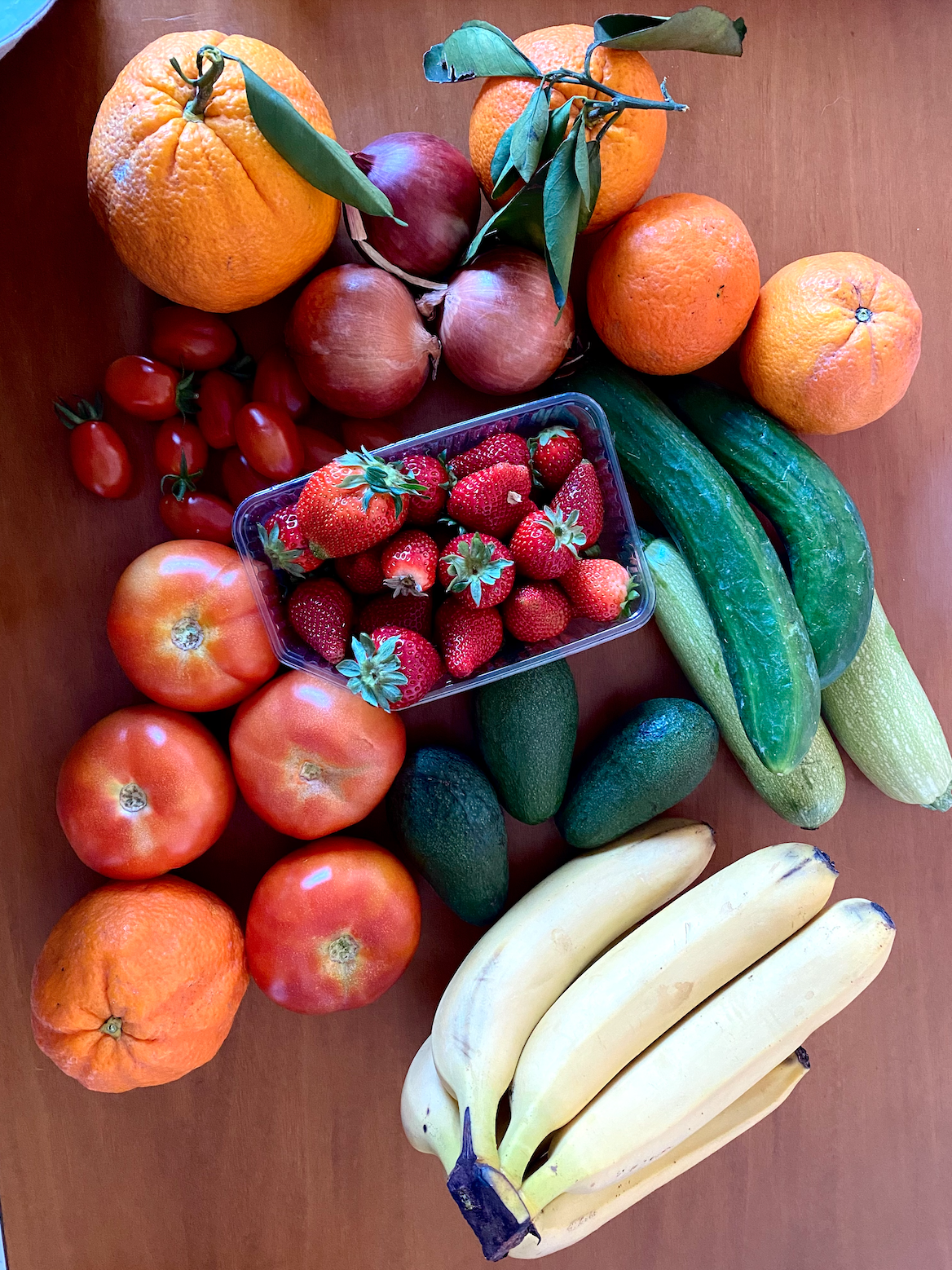 owoce i warzywa z Krety